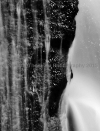 Woman In The Waterfall